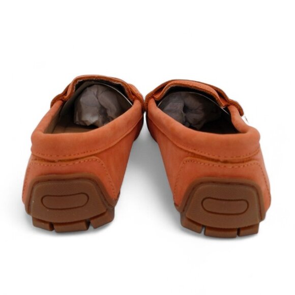 Blondo Shellby Women's Size 7.5 M Orange Suede Nubuck Waterproof Driver Loafer - Picture 12 of 13